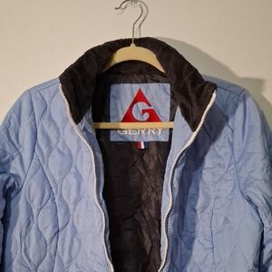 GERRY Light Blue Quilted Puffer Ski Jacket Size M